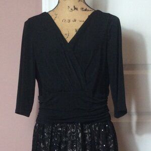 Melrose and Market Black Dress